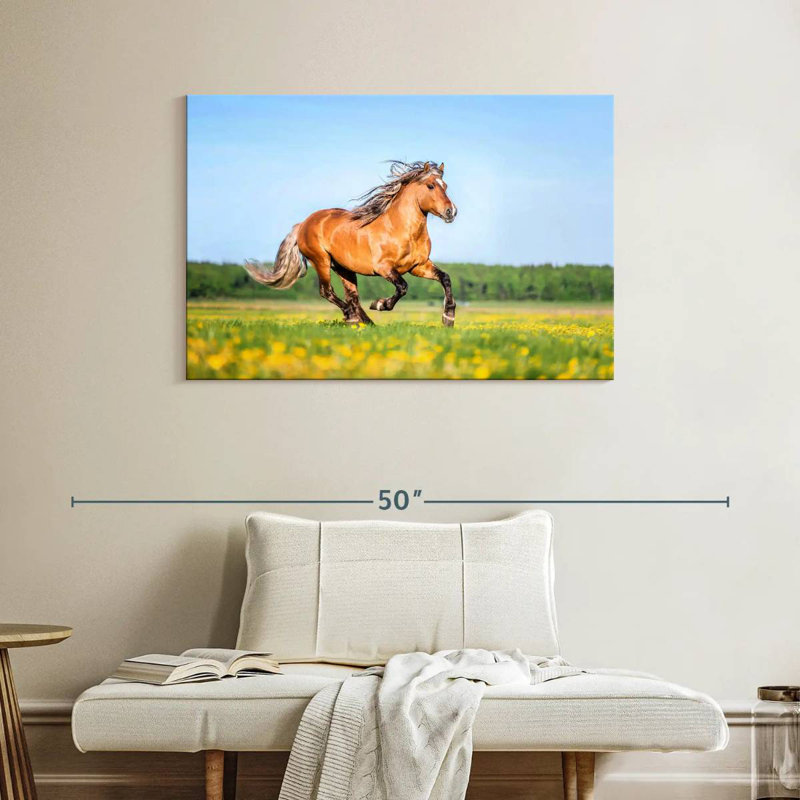 Cheval Palomino, H 26 po x l 39 po