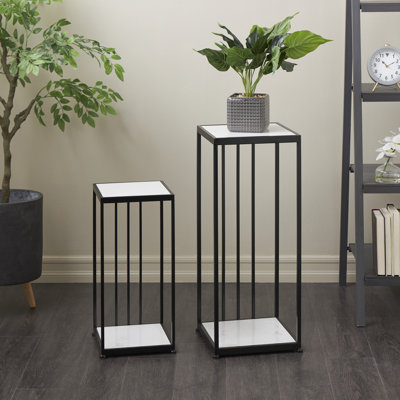 Plant Stand 2 Tier Set of 2