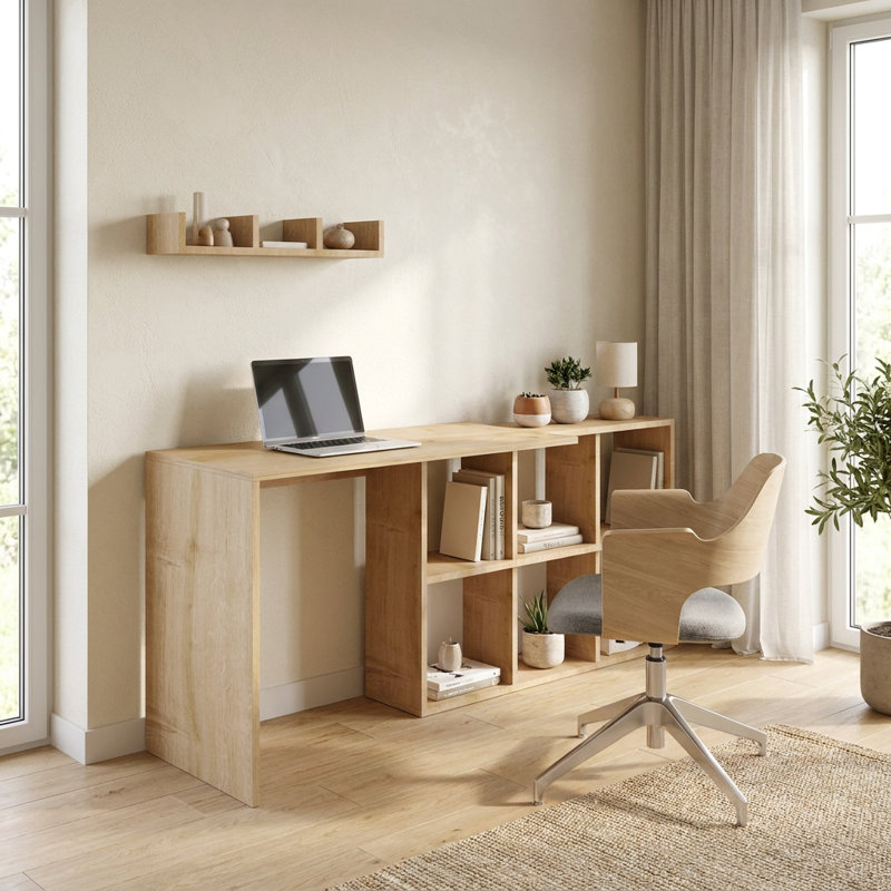 Computer Desk, Oak