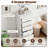 Tall 6-Drawer Storage Dresser, Chest of Drawers for Bedroom & Living Room with Ample Storage-121837640