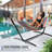 Sorbus Double Adjustable Cotton Hammock with Stand-789292178