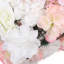 Ensemble de 4 panneaux muraux à fleurs artificielles, 23,62 x 15,74 po