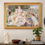 Les grands baigneurs (Les Grandes Baigneuses), 1884-1887 - Pierre-Auguste Renoir - Toile encadrée sur mesure-354955009-354955011-354955016