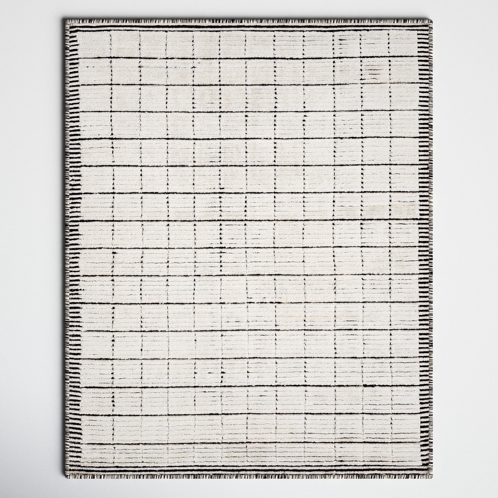 Jacey Hand-Woven Geometric Rug, Rectangle 8' x 10'