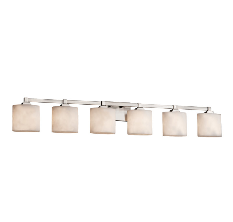 Brey 6 - Light Dimmable Vanity Light, Brushed Nickel