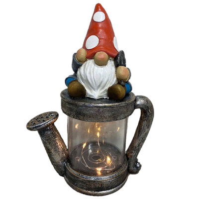 Gjenovefa Gnomes Weather Resistant Plastic Garden Statue