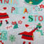 Santa Please Stop Here 100% Polyester (Recycled) Block Print Duvet Cover Set with Pillowcases-105154161