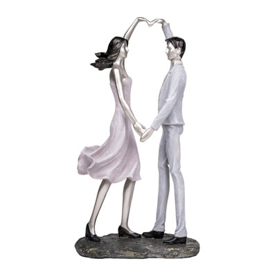 Summer of Love Couple Dancing Figurine, Gift, Home Decoration, 35cm / 13.8"