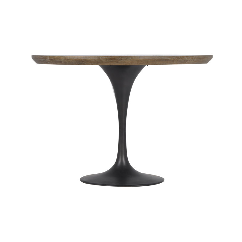 Round Metal Outdoor Bistro Table , 42'' in. W 42'' in. D