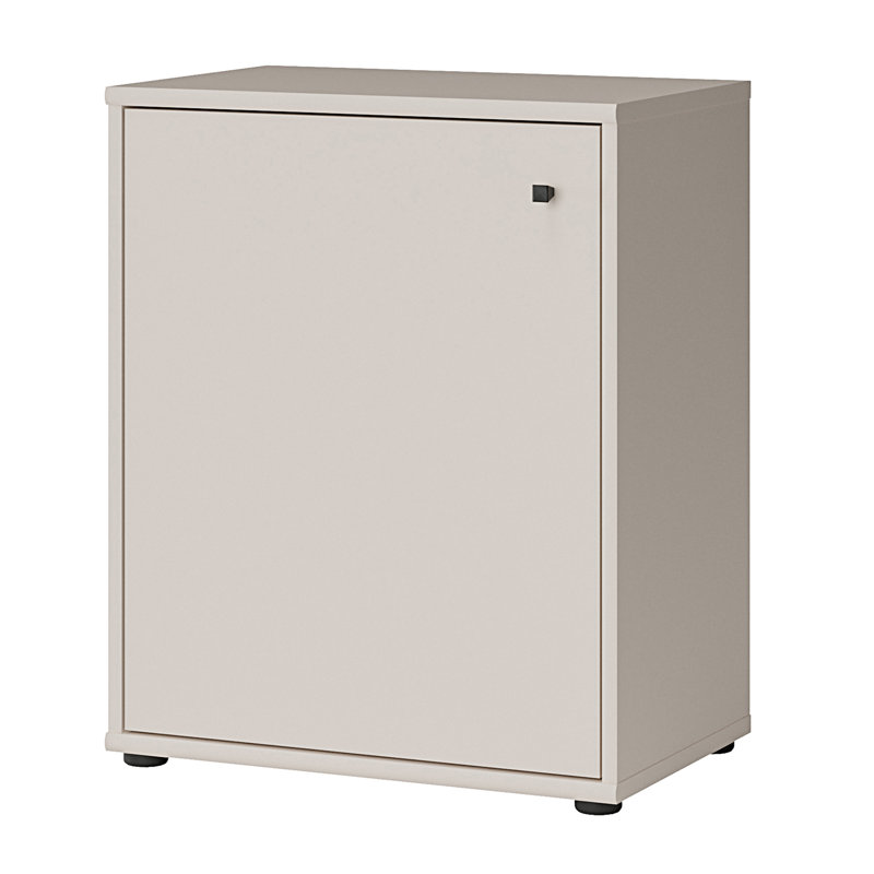 Tekita Rectangle Accent Cabinet, 66.3cm H x 54cm L x 34.8" D, Beige