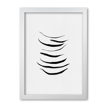 Minimalist Black Painting I - Print