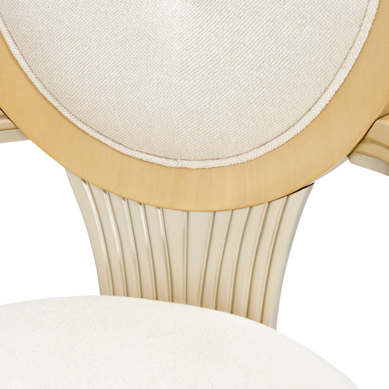 Camellia Field Caramel Dining Chair