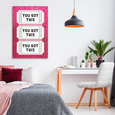 Toile You Got This Pink