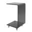 Table d'appoint mobile en acrylique pour table d'appoint en forme de C-1726855653