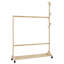 Mesick 100cm Rolling Clothing Rack