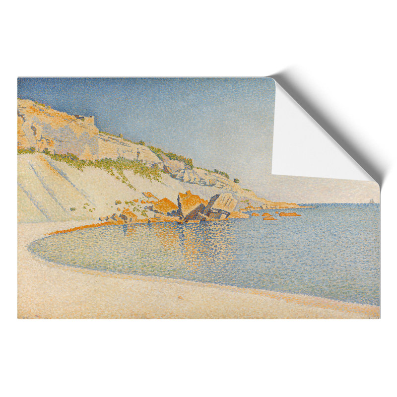 Cassis Cap Lombard Opus by Paul Signac - No Frame Painting, 42cm H x 59cm W x 0.1cm D