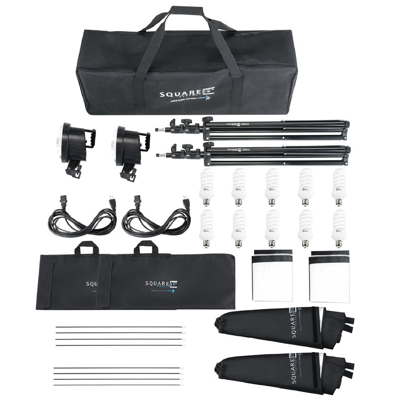 2000 W Photography and Digital Video Continuous Light Kit