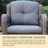 Araneli 3-Piece All-Weather Wicker Swivel Rocking Patio Conversation Set-503530335