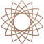 Médaillon de plafond 18 po x 18 po x 6 7/8 po x P 1/4 po Eleanor-63411661-63411690
