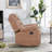 Jerneshia 38'' Wide Modern Overstuffed and Soft Manual Recliner-1329081529