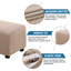 Couvre-pieds extensibles en jacquard à carreaux lavables à la machine et lavables à la machine avec protège-repose-pieds élastique-470617136-470617141