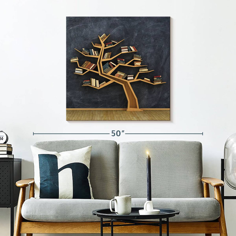Kerner Tree Bookshelf, 30" H x 30" W