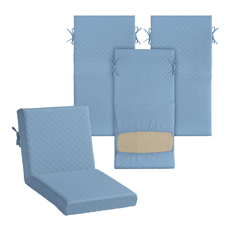 Housse de coussin Elastic, Bleu français