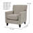 Aravis 30" Wide Polyester Armchair-253699358