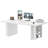 Hulste 70" Executive Desk, White-1539722836