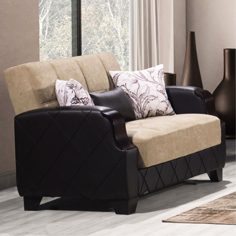 Convertible With Brown Storage Feature - Collection For A Fun Entertainment Experience Upholstered Box Functionality