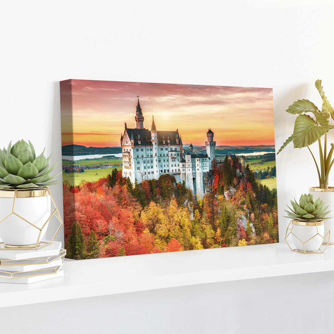 Leinwandbild – Leinwandbild Schloss Neuschwanstein