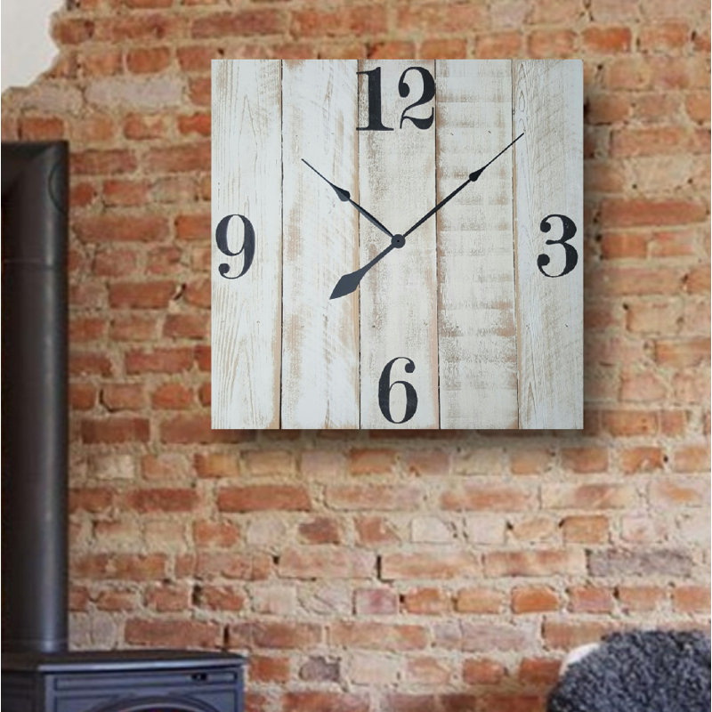 Ridlon Wood Wall Clock, Extra Large