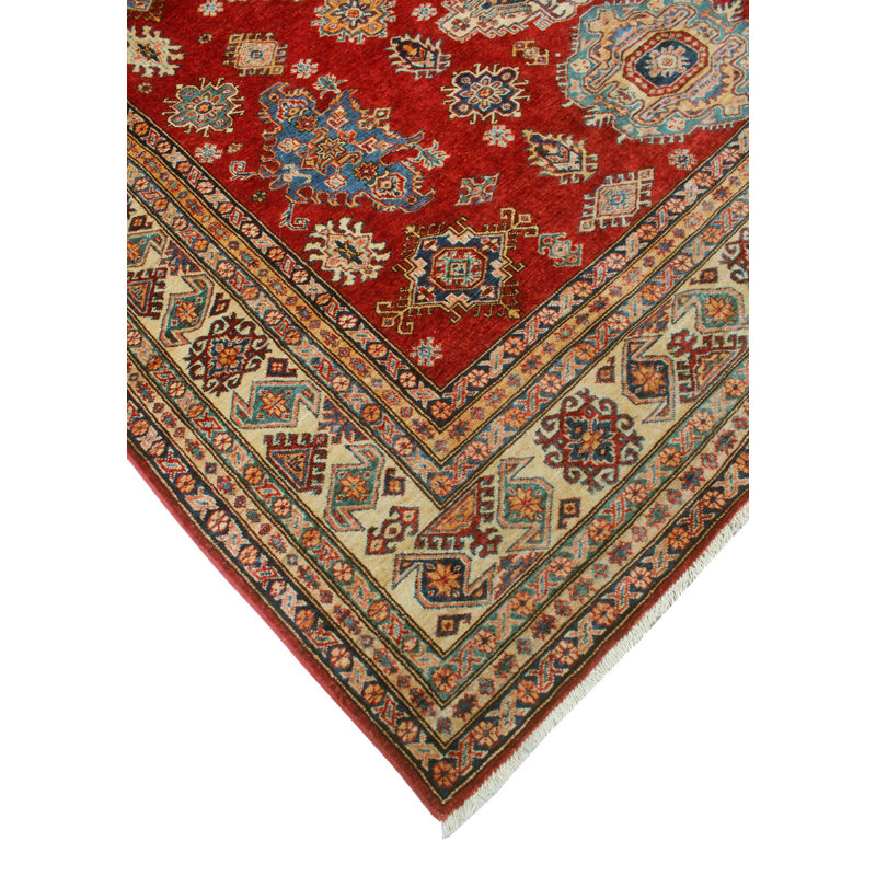 Aquino One-of-a-Kind 8' X 10'4" Wool Area Rug in Red