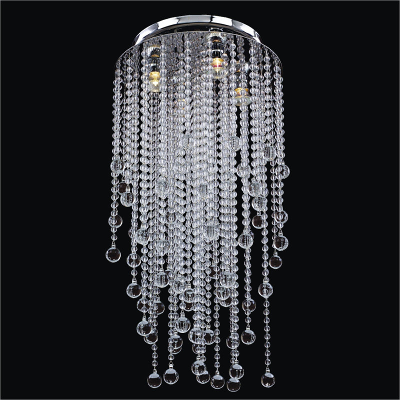 Plafonnier encastré géométrique 5 lumières 17,5" unique Whittington