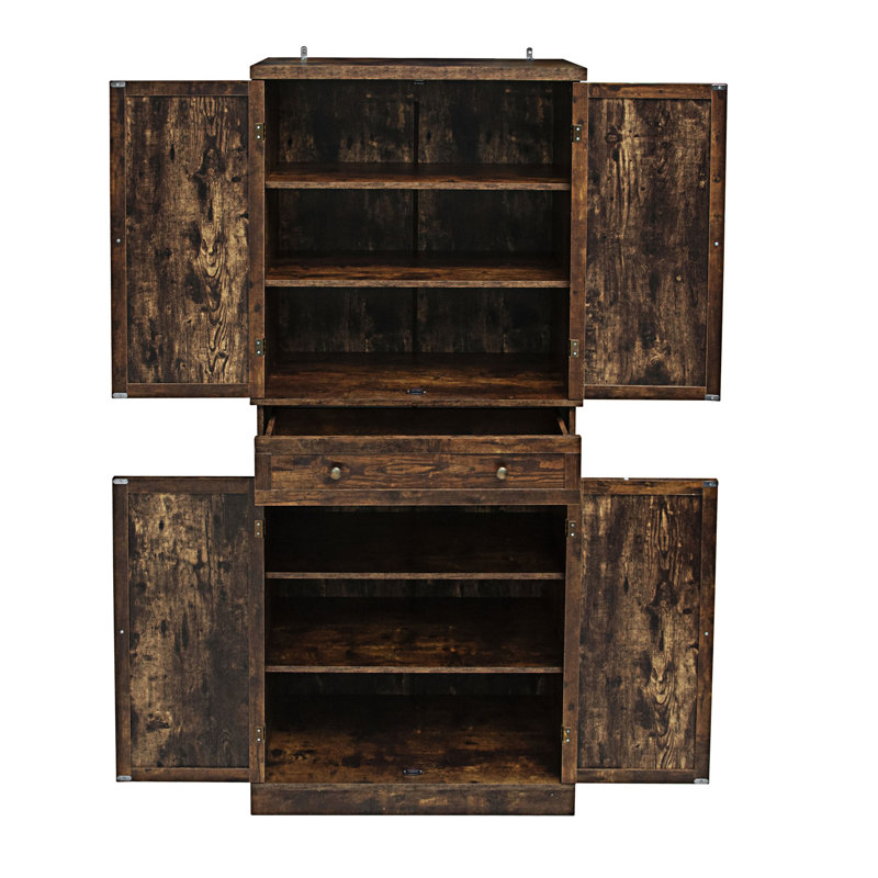 Armoire 4 portes avec 1 tiroir
