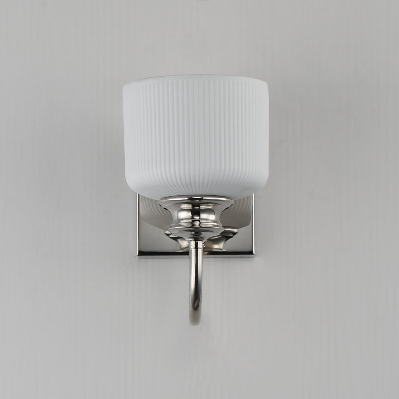 Applique murale bisque, Nickel poli