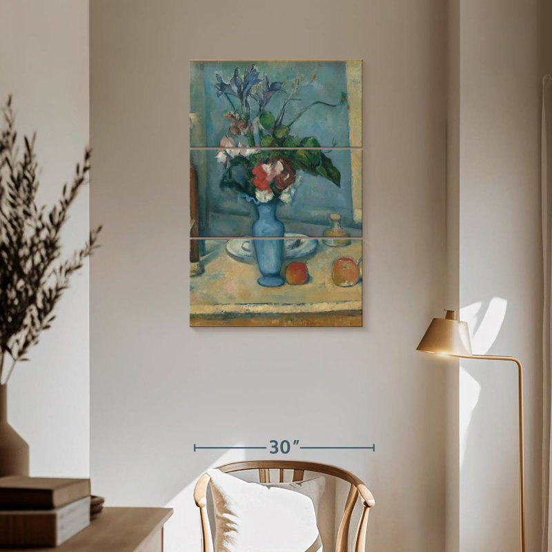 Harnek The Blue Vase, 57" H x 36" W