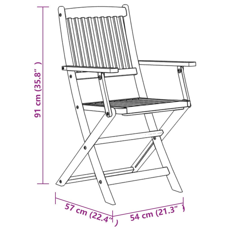 Jamecia 6 - Person Acacia Solid Wood Patio Dining Set Octagonal Table