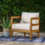 Calsey Acacia Outdoor Lounge Chair