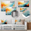 «Colorful Abstract Expression V», art mural abstrait en métal MT134531-778024837