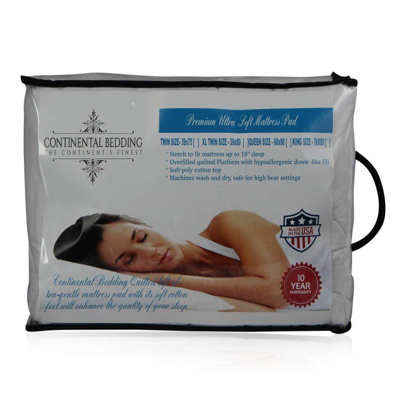 Mcneeley 0.5'' Cotton Mattress Pad, King