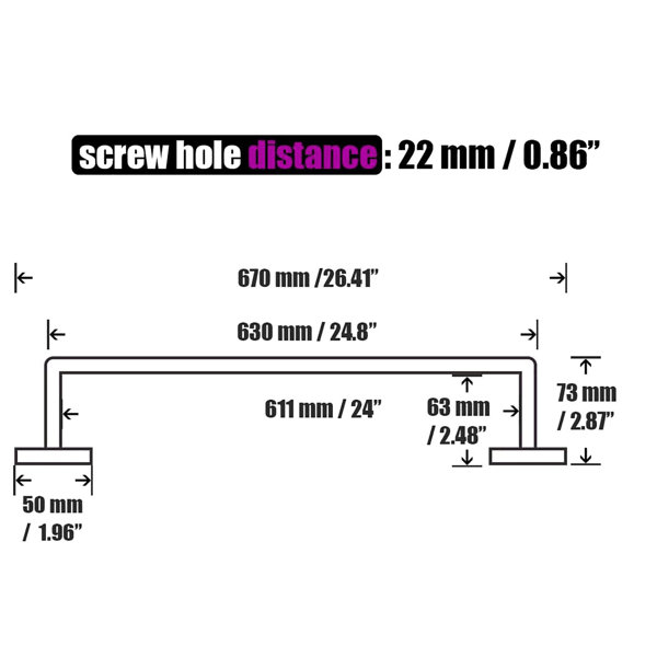 Dimensions du produit