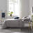 Solid Microfiber Duvet Cover Set - Simple Style Bedding Set For All Season-114095738-114095719