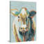 Colourful Cows II - Wrapped Canvas Print-376485191