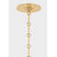 Painted No. 2 Pendant in Aged Brass and Blue Bird by Mark D. Sikes-1086054636-1086054633-1086054641