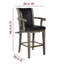 Chaise Hathaway Montecito, bois flottant
