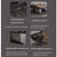 Table basse ronde en pierre supercristalline