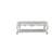 Vestavia 1-Shelf Coffee Table in Antique Pearl