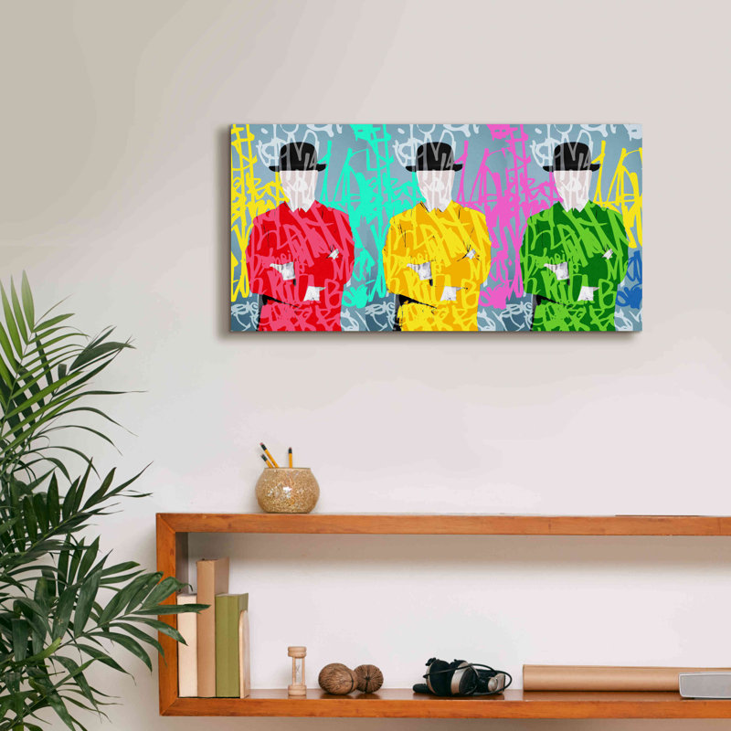 «Metaphysical Concept 7» par Irena Orlov, impression sur toile, H 12 po x l 24 po x P 0,75 po