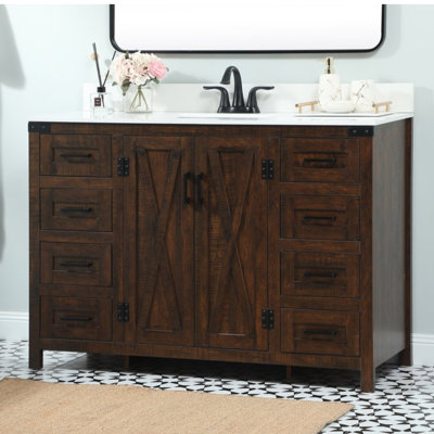 Ensemble de meuble-lavabo simple 48 po Slayton